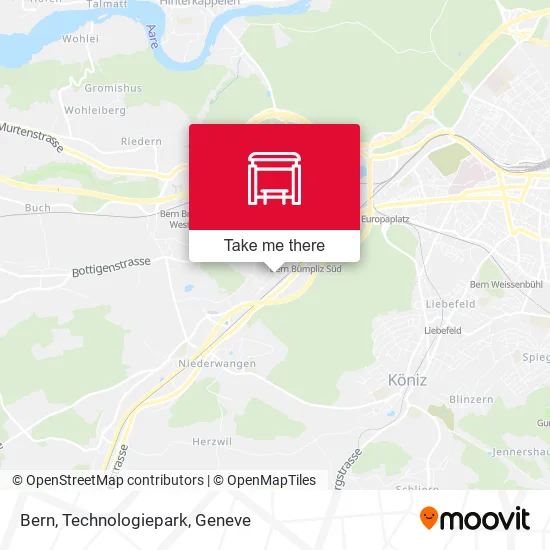 Bern, Technologiepark map