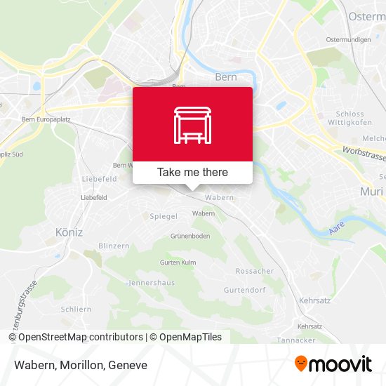 Wabern, Morillon map