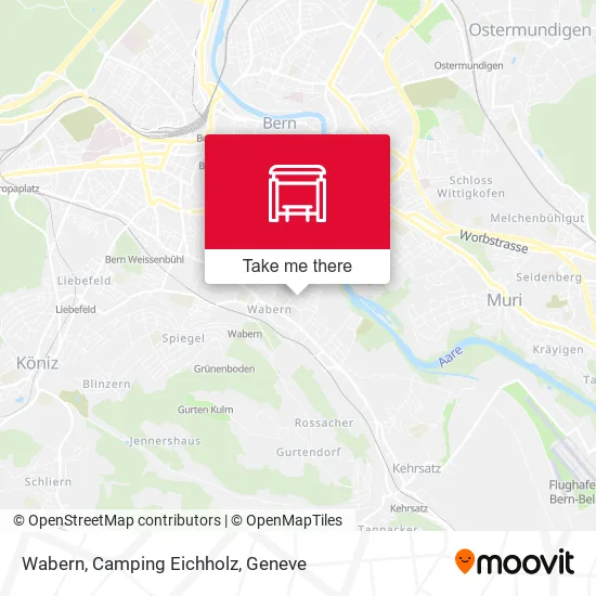 Wabern, Camping Eichholz map