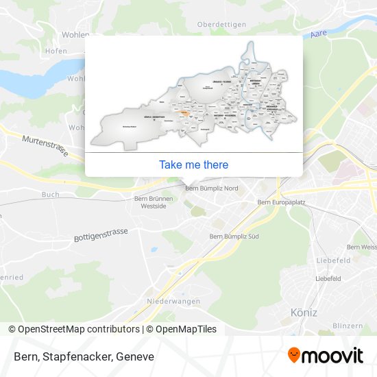 Bern, Stapfenacker map