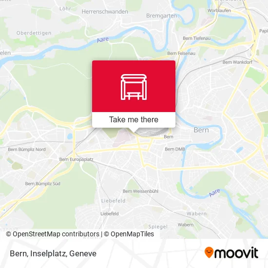 Bern, Inselplatz map