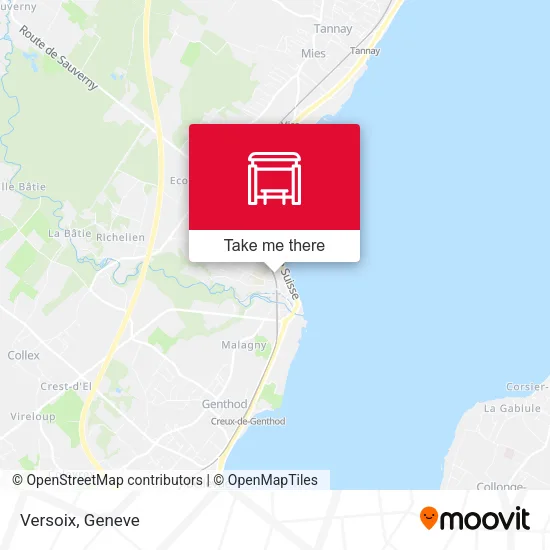 Versoix map