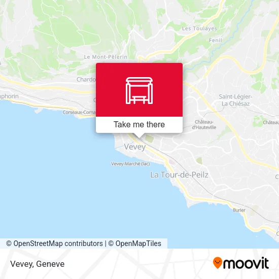 Vevey map