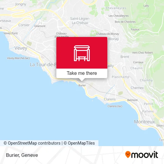 Burier map