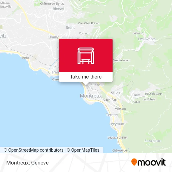 Montreux map