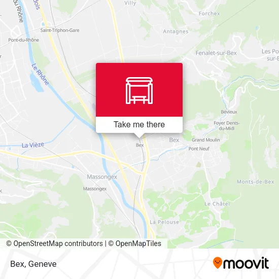 Bex map