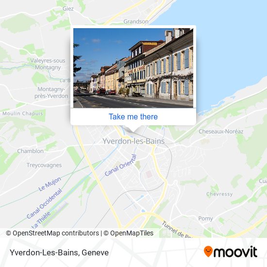 Yverdon-Les-Bains plan