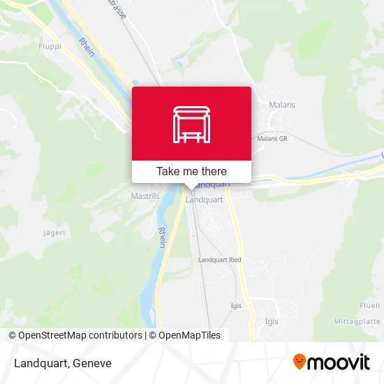 Landquart map