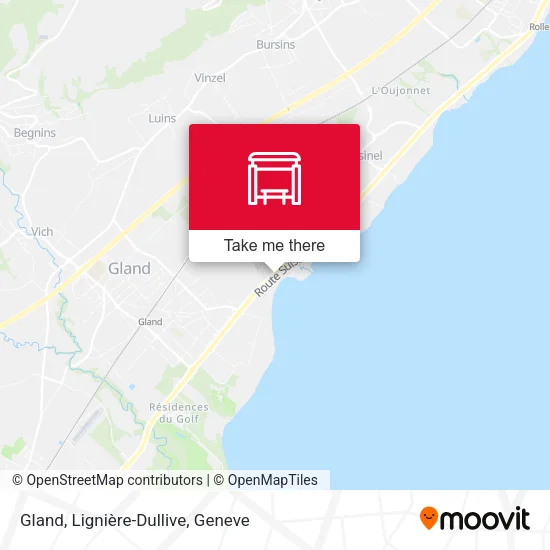 Gland, Lignière-Dullive map