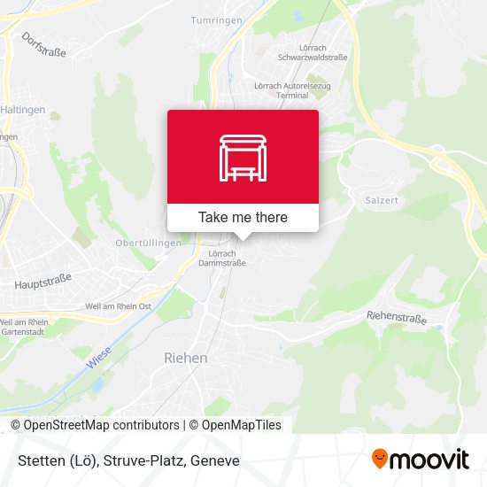 Stetten (Lö), Struve-Platz map
