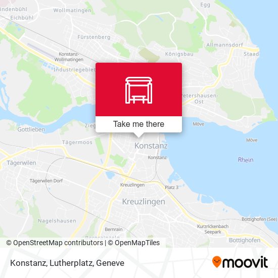 Konstanz, Lutherplatz map