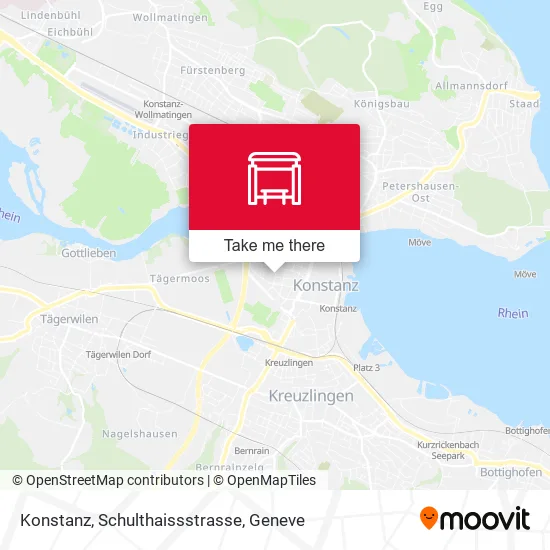 Konstanz, Schulthaissstrasse map