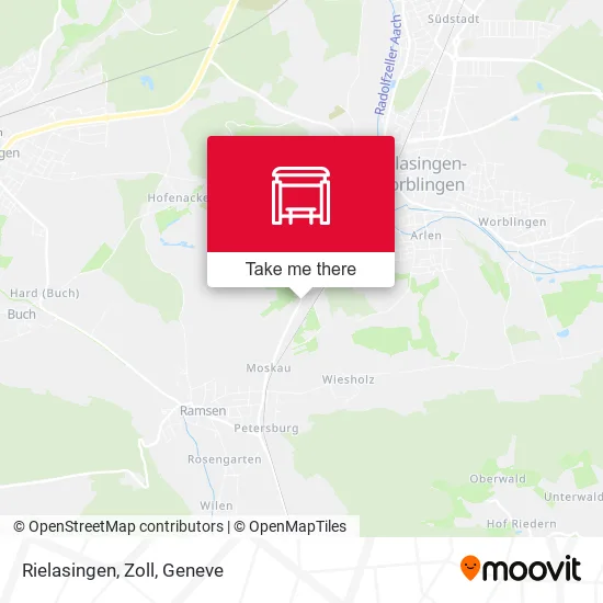 Rielasingen, Zoll map