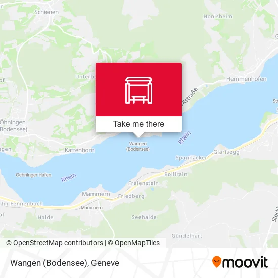 Wangen (Bodensee) map