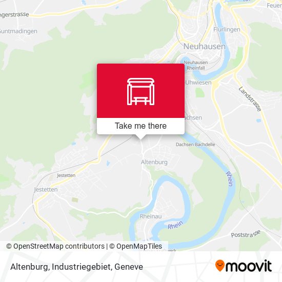 Altenburg, Industriegebiet map