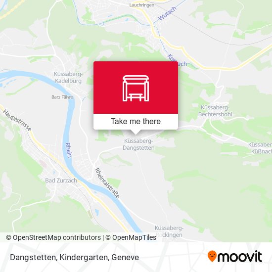 Dangstetten, Kindergarten map