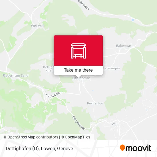 Dettighofen (D), Löwen map