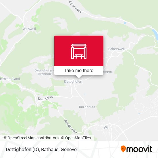 Dettighofen (D), Rathaus map