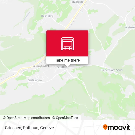 Griessen, Rathaus map