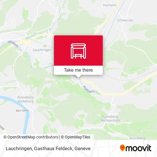 Lauchringen, Gasthaus Feldeck map