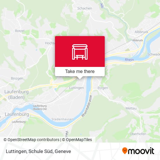 Luttingen, Schule Süd map