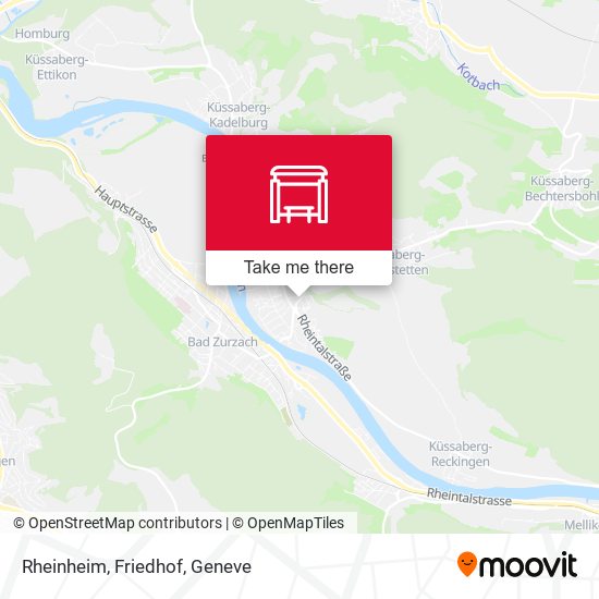 Rheinheim, Friedhof map