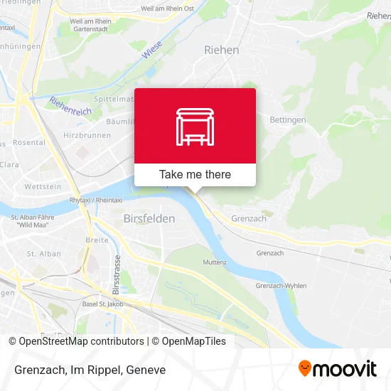 Grenzach, Im Rippel map