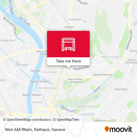 Weil AM Rhein, Rathaus map