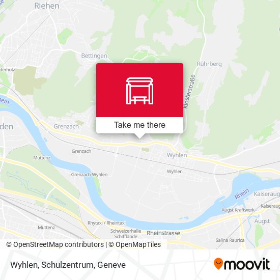 Wyhlen, Schulzentrum map