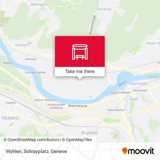 Wyhlen, Solvayplatz map