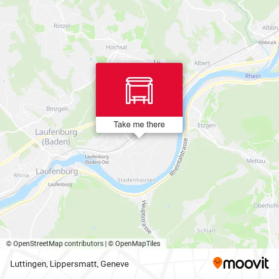 Luttingen, Lippersmatt map