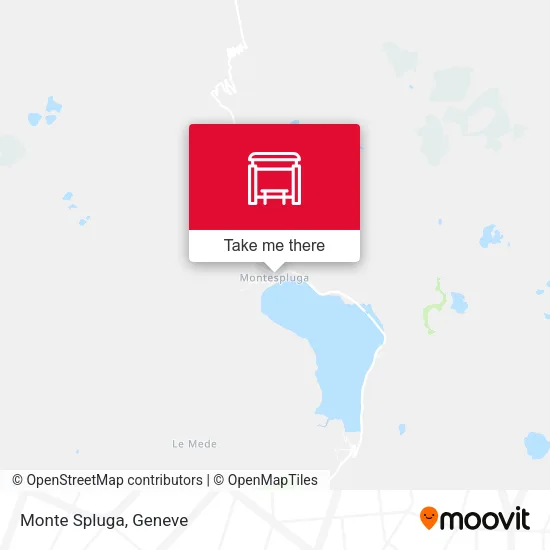 Monte Spluga plan