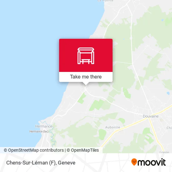 Chens-Sur-Léman (F) map