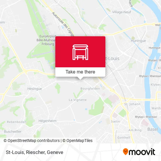 St-Louis, Riescher map