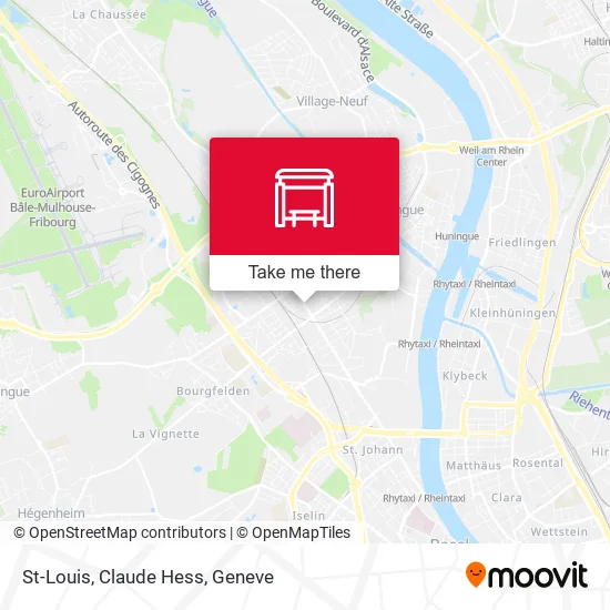 St-Louis, Claude Hess map