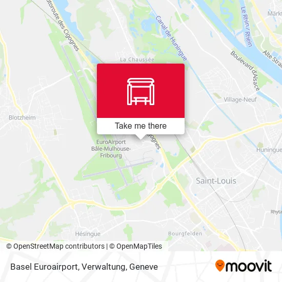 Basel Euroairport, Verwaltung map