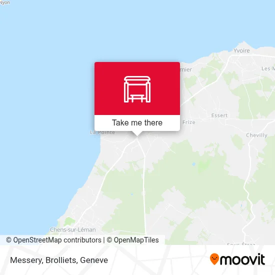 Messery, Brolliets map