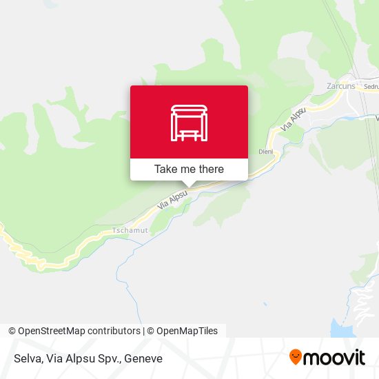 Selva, Via Alpsu Spv. map