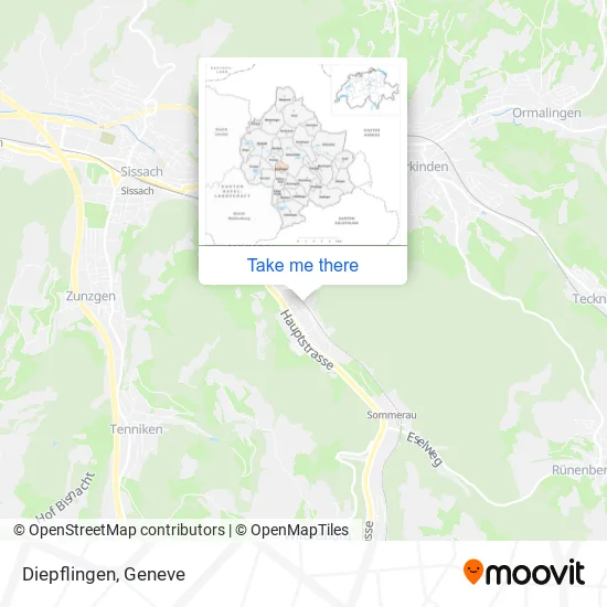 Diepflingen map