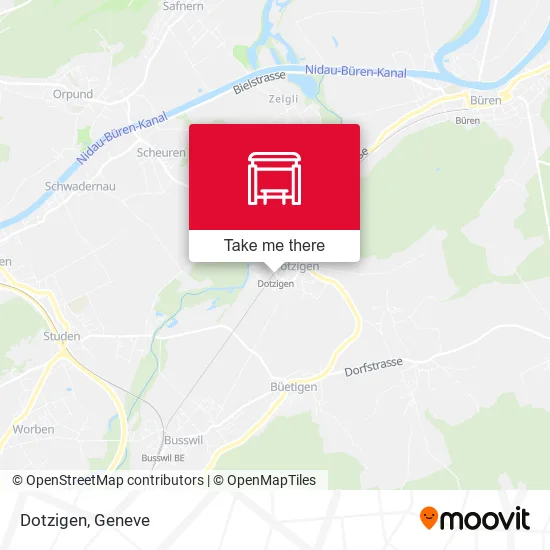 Dotzigen map