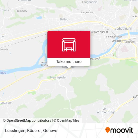 Lüsslingen, Käserei map
