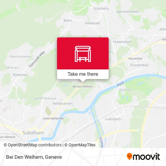 Bei Den Weihern map