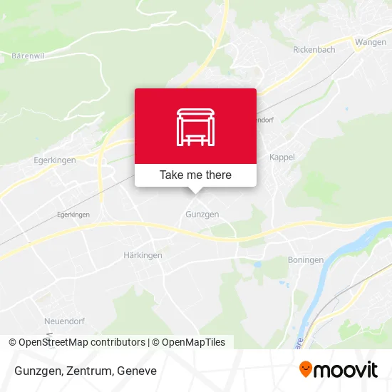 Gunzgen, Zentrum map