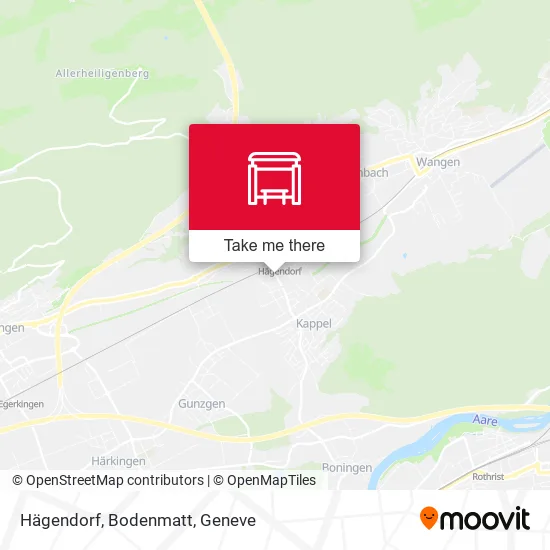 Hägendorf, Bodenmatt map