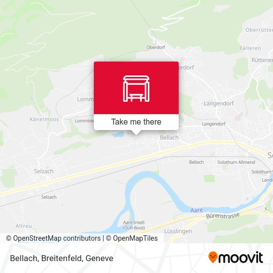 Bellach, Breitenfeld map