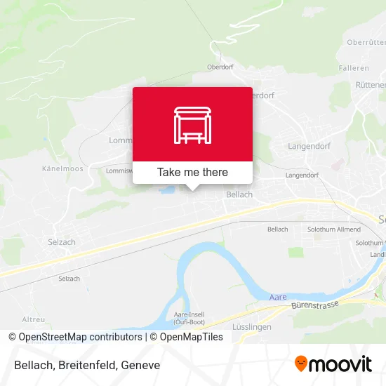 Bellach, Breitenfeld map