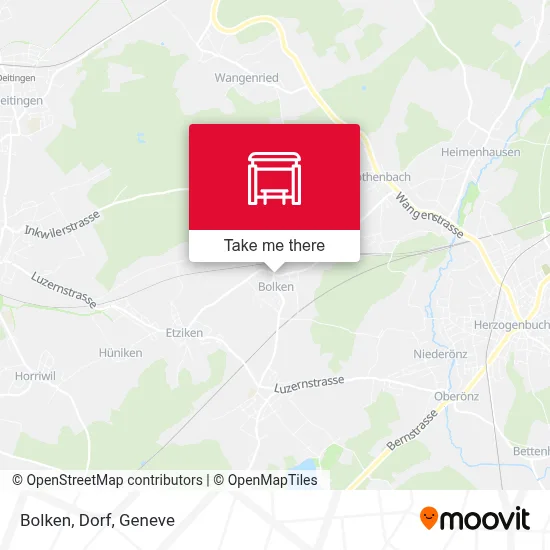 Bolken, Dorf map