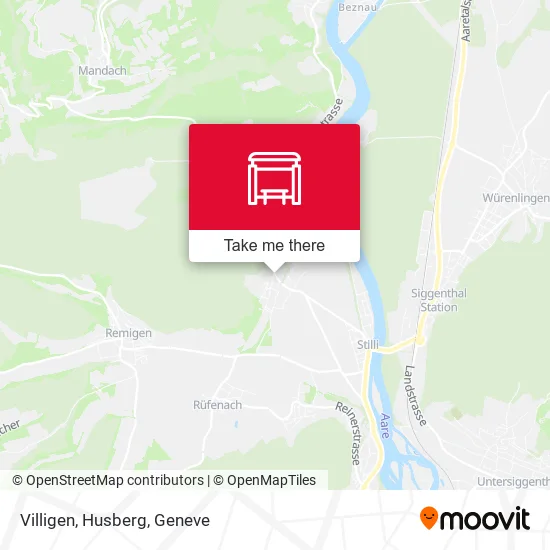 Villigen, Husberg map