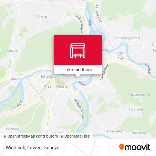 Windisch, Löwen map