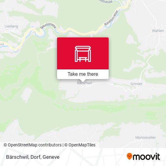 Bärschwil, Dorf map